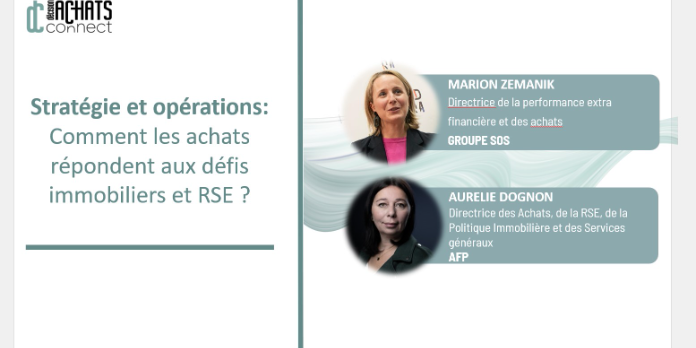 Stratégie et opérations: Comment les achats répondent aux défis immobiliers et RSE ?